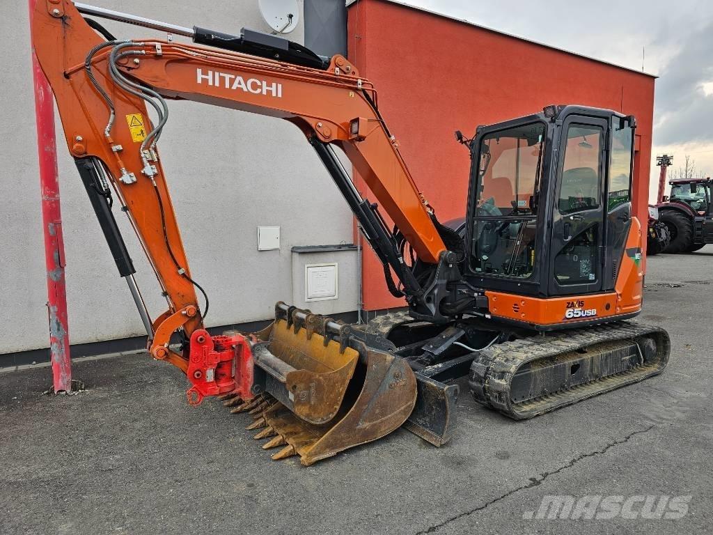 Hitachi ZX65 Lánctalpas kotrók