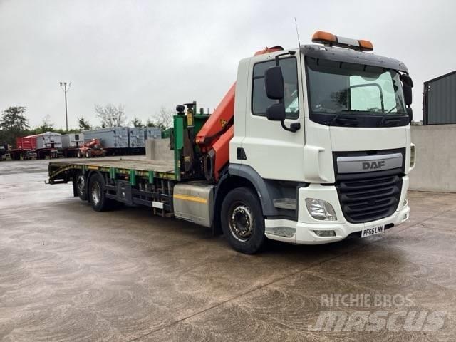 DAF CF 290 Platós/Csörlős teherautók