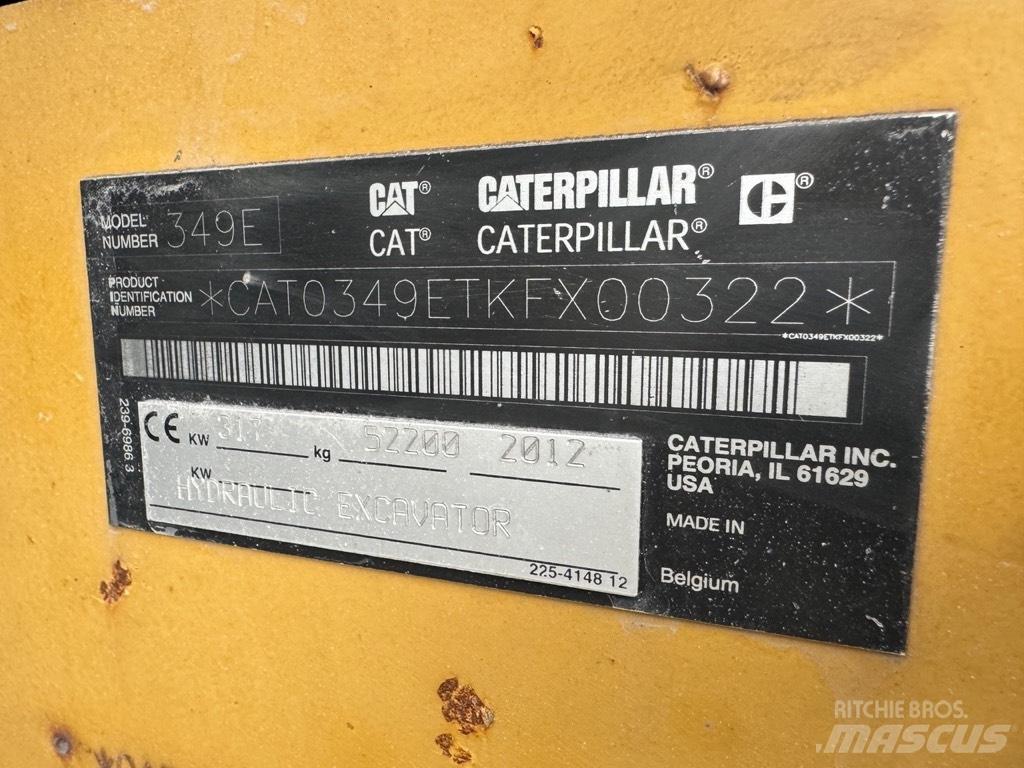 CAT 349 E Lánctalpas kotrók