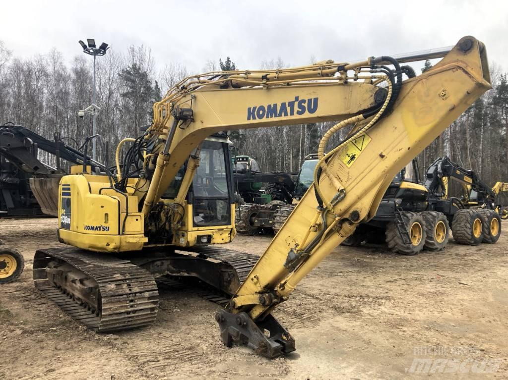 Komatsu PC 138 US-8 Lánctalpas kotrók