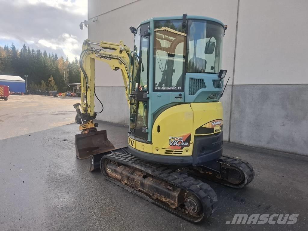 Yanmar Vio 33 U Mini kotrók < 7t