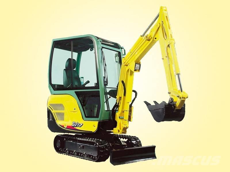 Yanmar SV 17 EX Mini kotrók < 7t