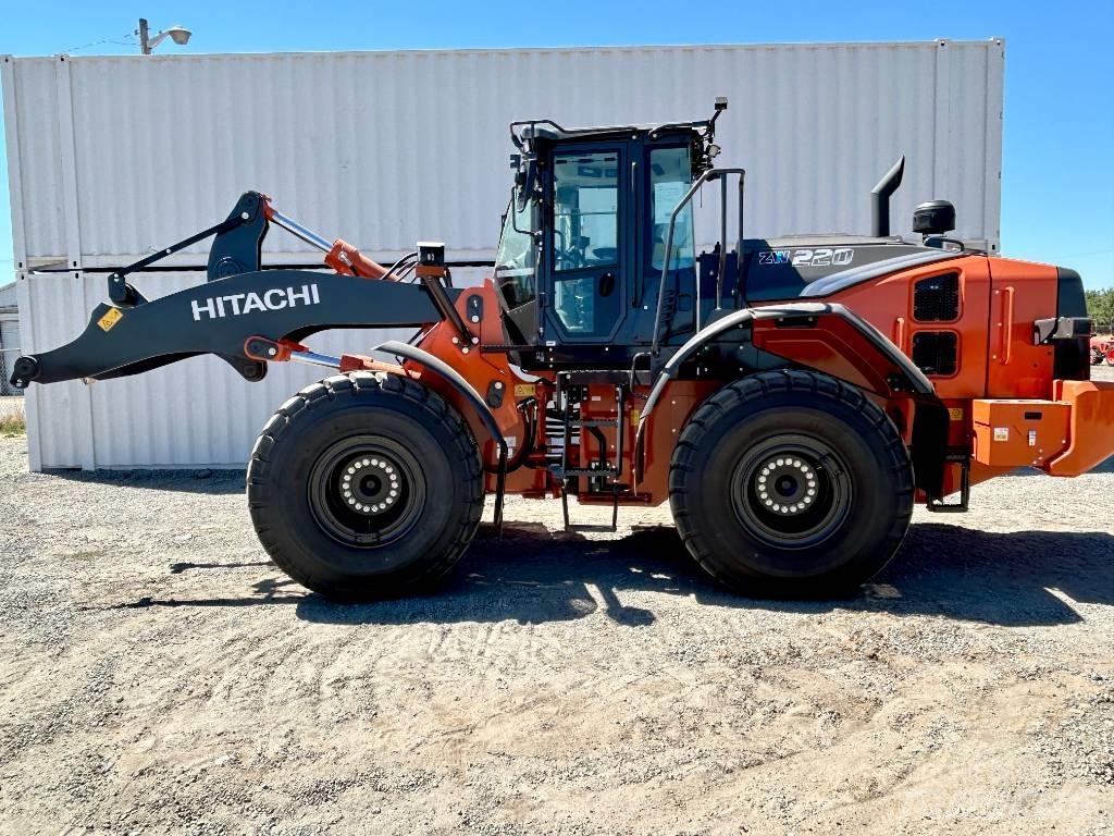 Hitachi ZW220-7 Gumikerekes homlokrakodók