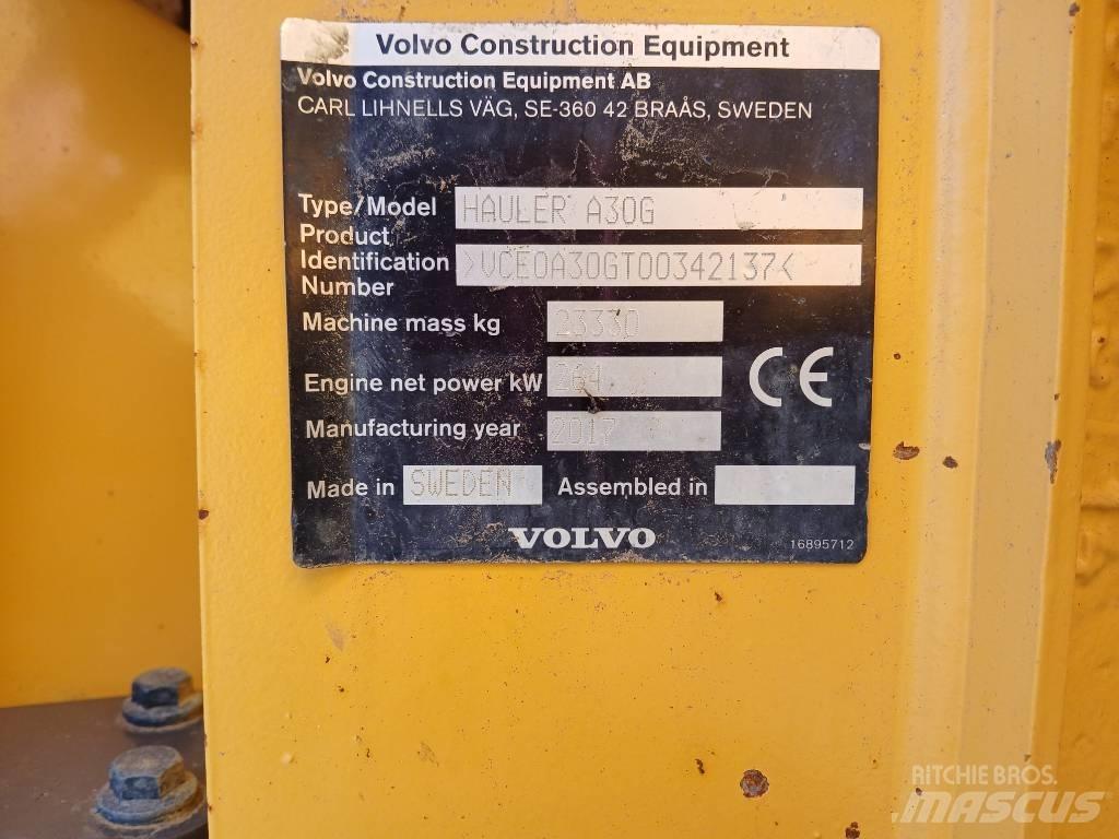 Volvo A 30 G Csuklósdömperek