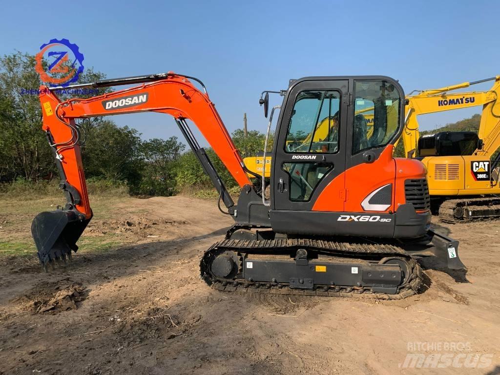 Doosan DX 60 Mini kotrók < 7t