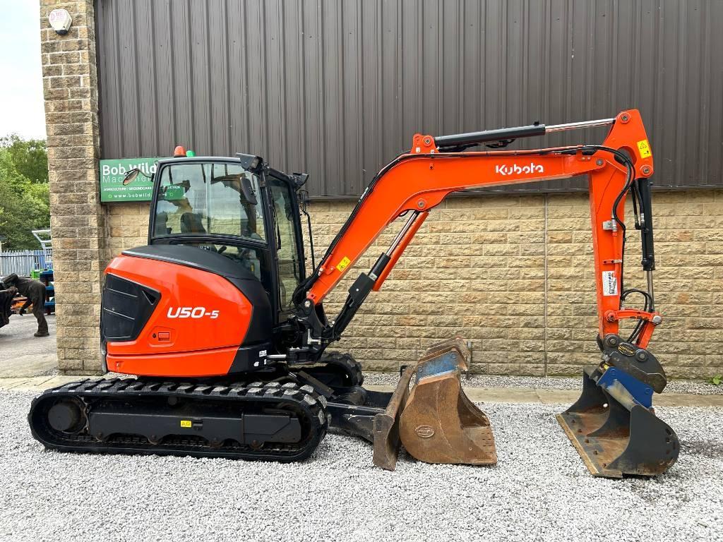 Kubota U50-5 Mini kotrók < 7t