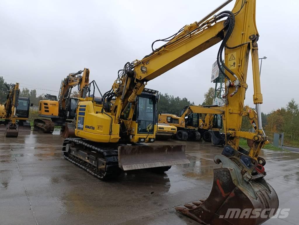 Komatsu PC 138 US-11 Lánctalpas kotrók