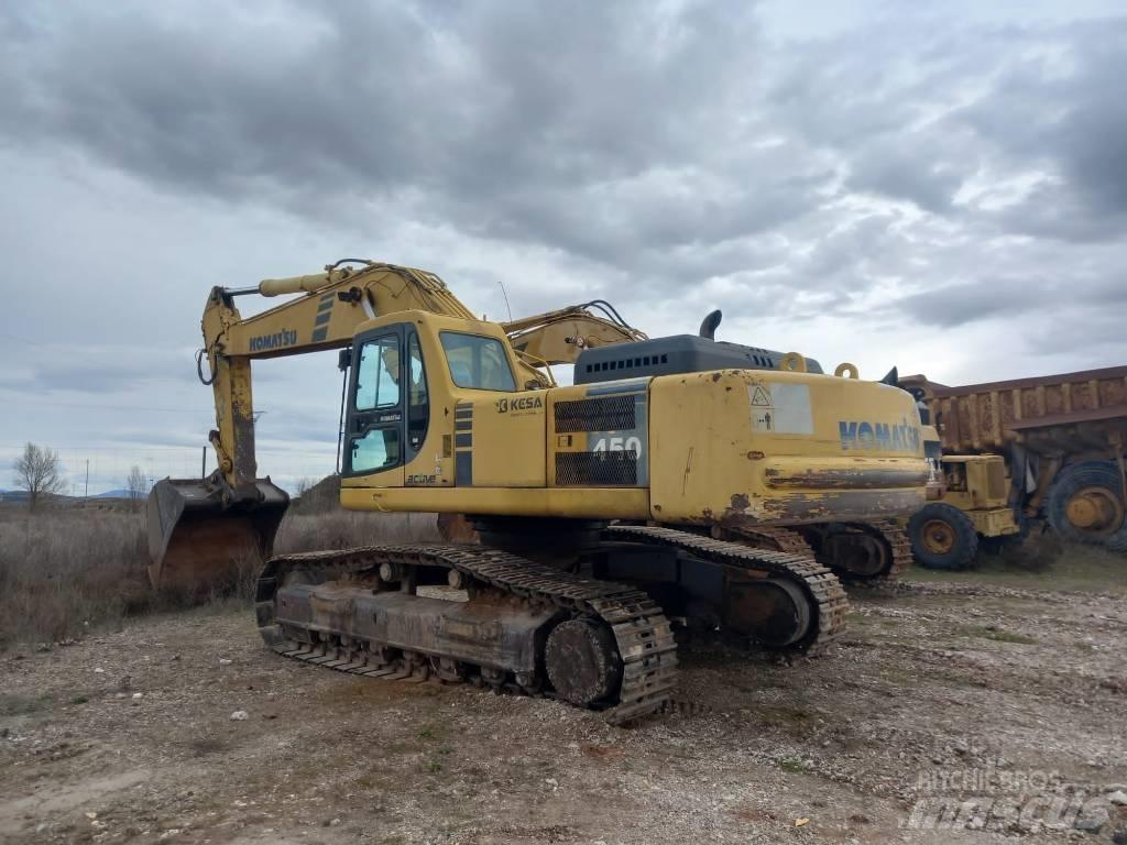Komatsu PC450LC Lánctalpas kotrók