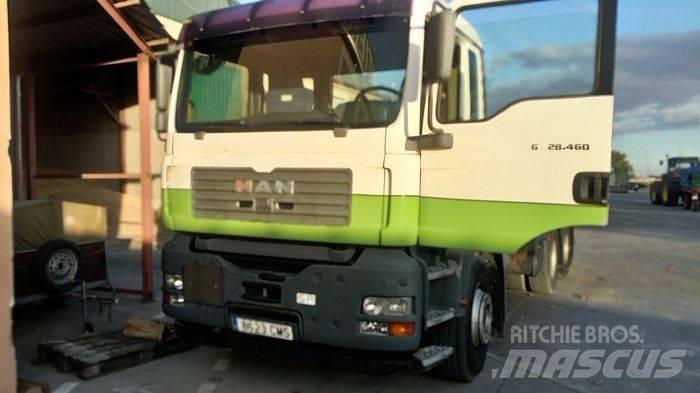MAN TGA 28.460 Konténer keretes / Konténeres teherautók