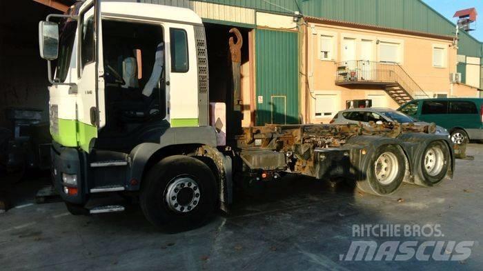 MAN TGA 28.460 Konténer keretes / Konténeres teherautók