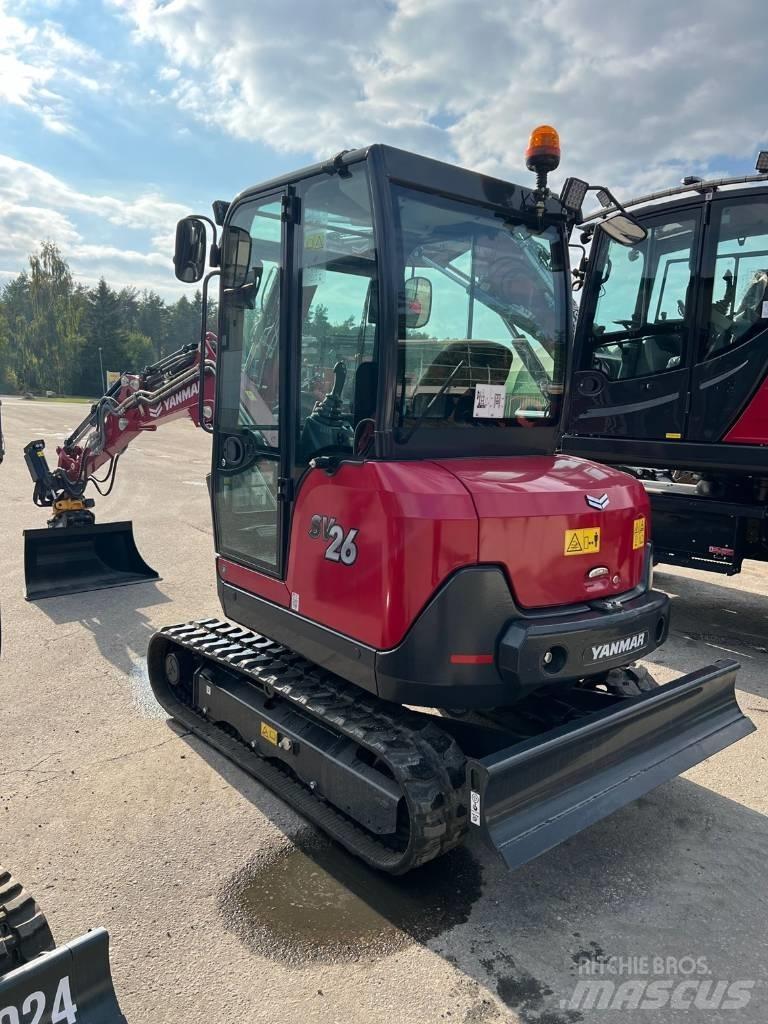Yanmar SV 26 Mini kotrók < 7t