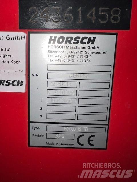 Horsch Focus 6 TD Sorvetőgép
