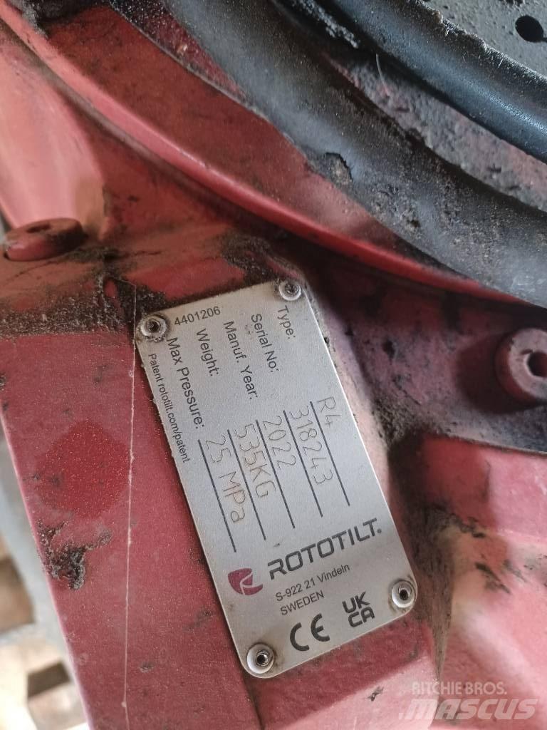 Rototilt R4 Forgatók-Építőipar