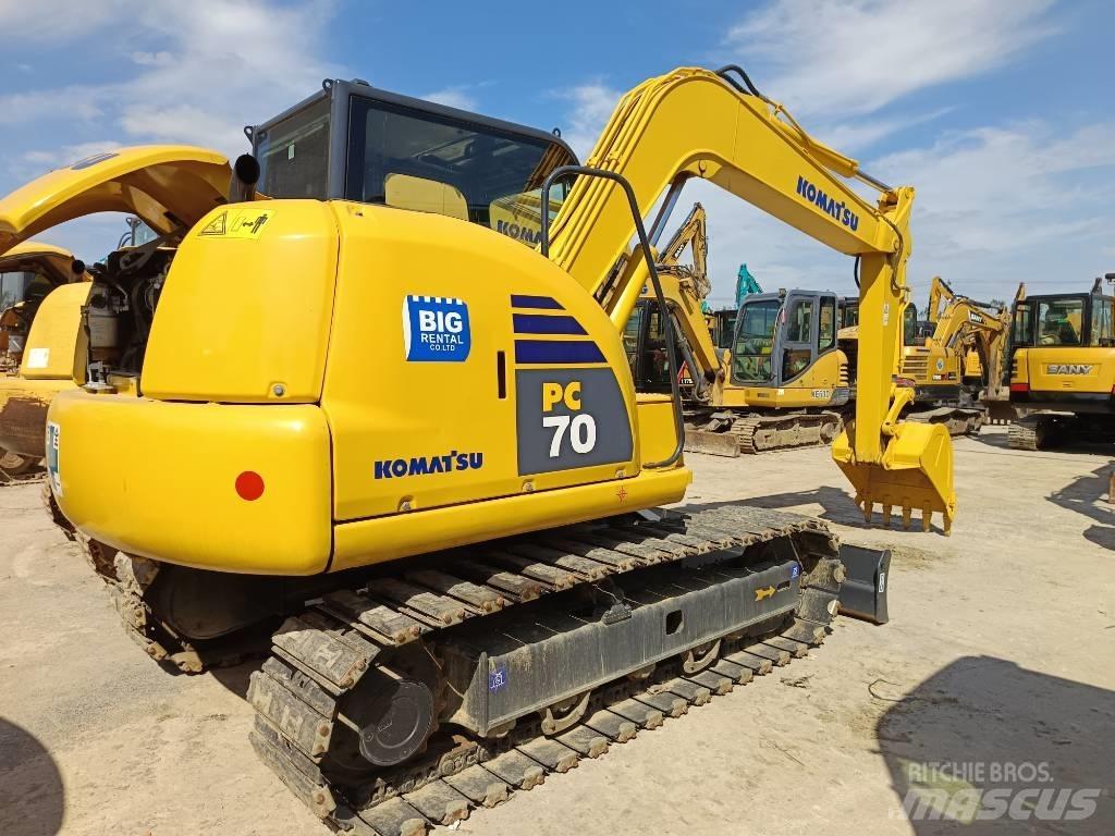 Komatsu PC 70 Lánctalpas kotrók