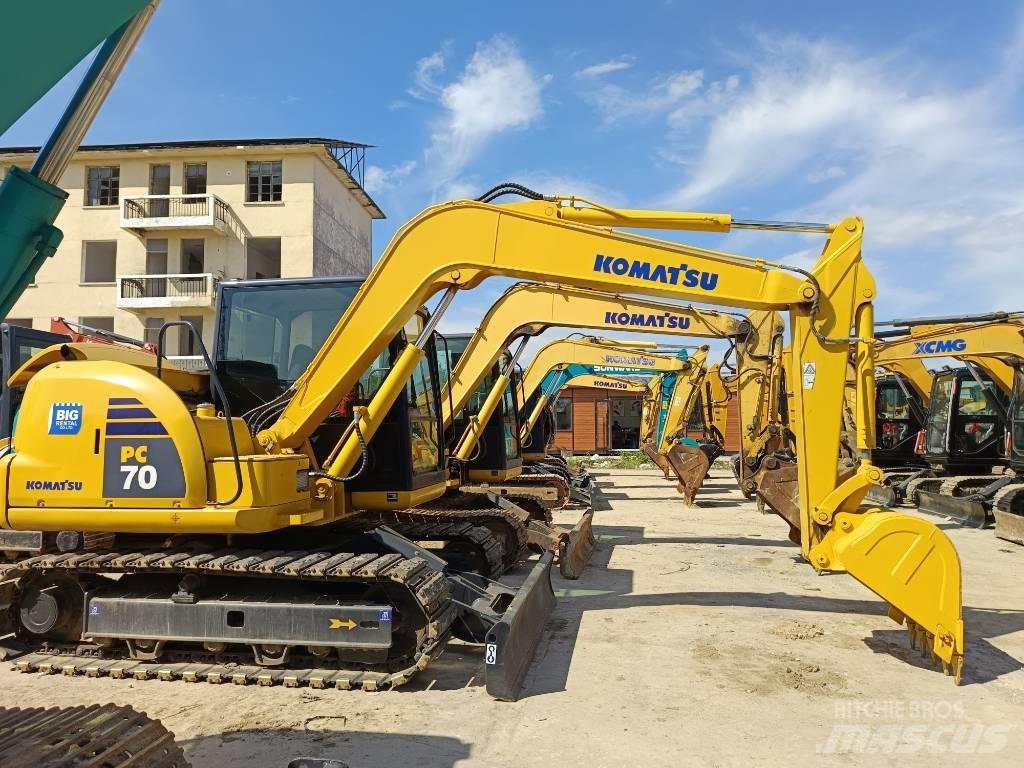 Komatsu PC 70 Lánctalpas kotrók