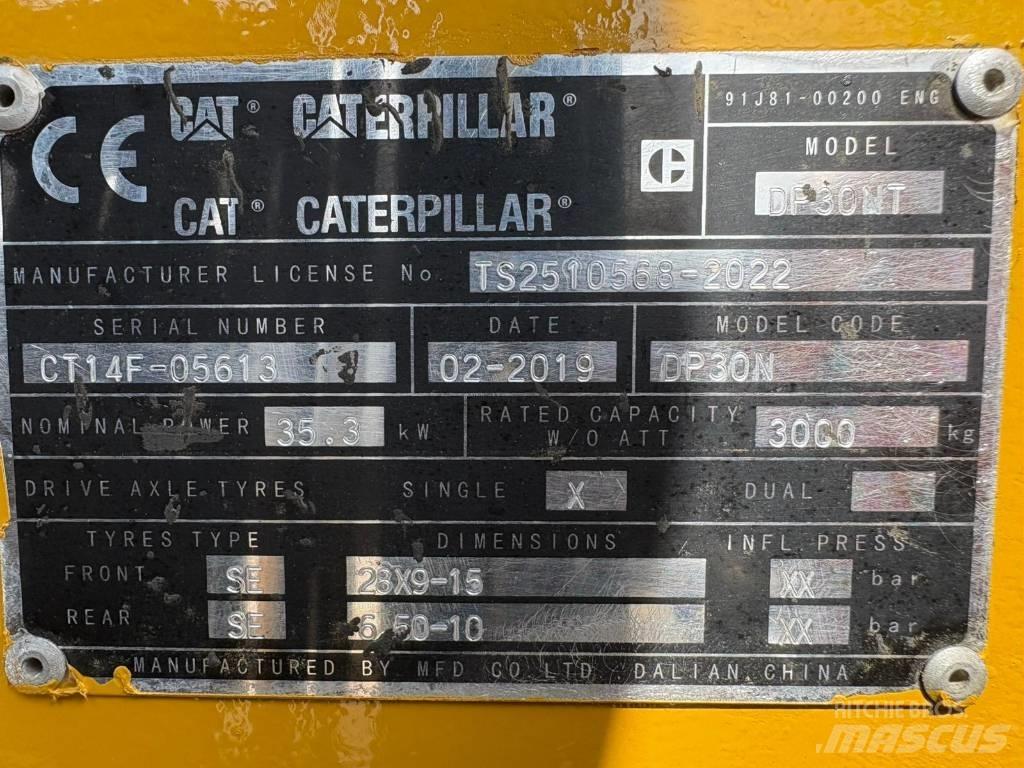 CAT DP30NT Dízel targoncák