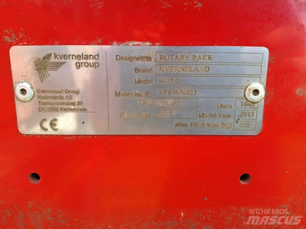 Kverneland 9472C Rendforgatók