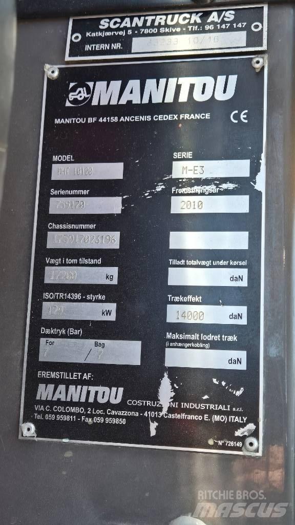 Manitou MHT 10120 Teleszkópos rakodók