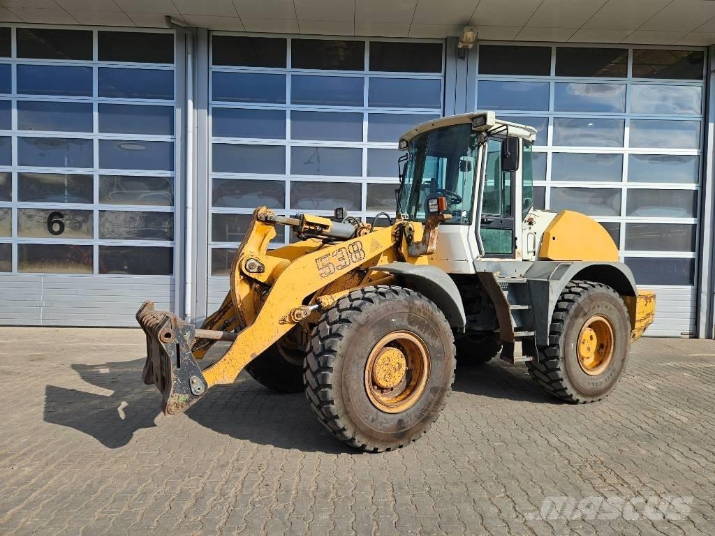 Liebherr L538 Gumikerekes homlokrakodók