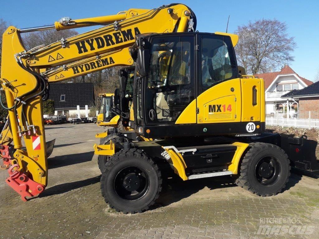 Hydrema MX 14 Gumikerekes kotrók
