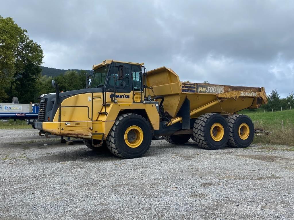 Komatsu HM 300-3 Csuklósdömperek