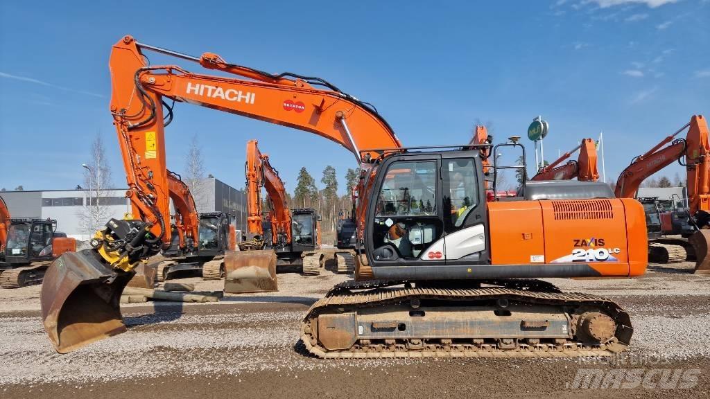 Hitachi ZX210LC-6 Lánctalpas kotrók