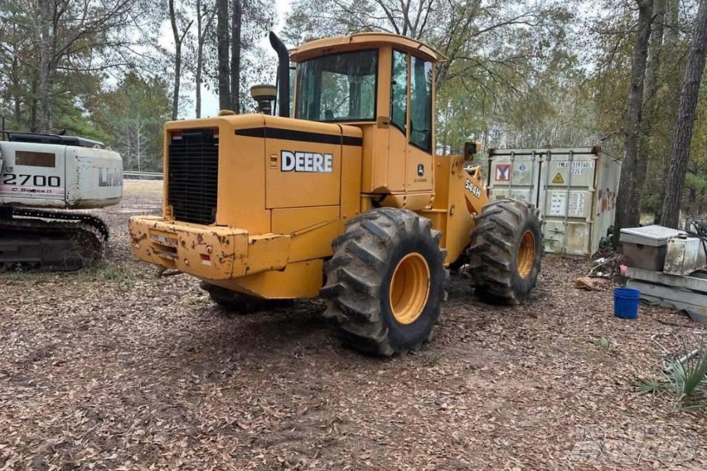John Deere 544 H Gumikerekes homlokrakodók