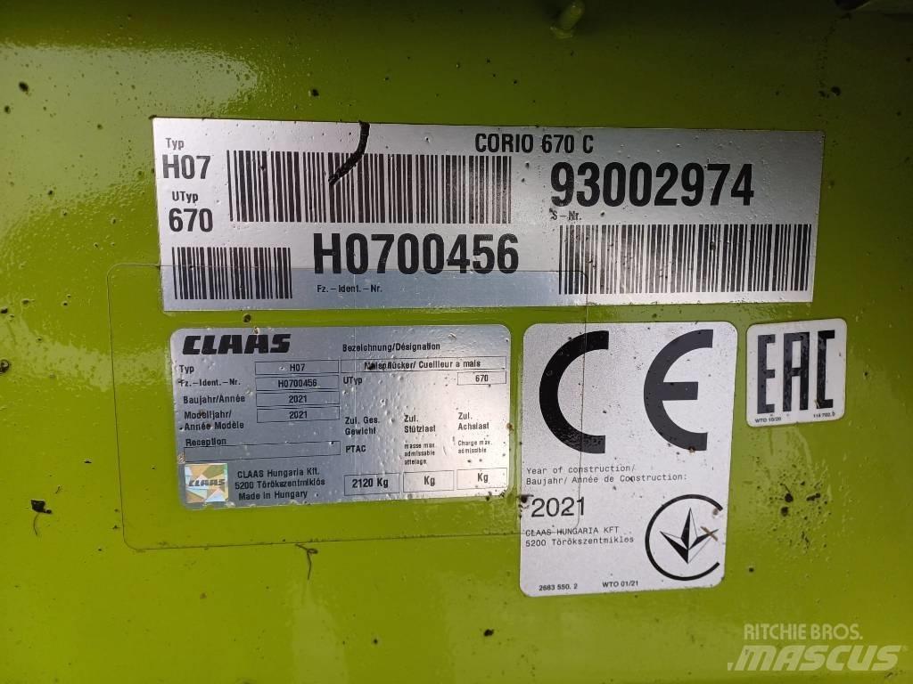 CLAAS Corio Kombájn tartozékok