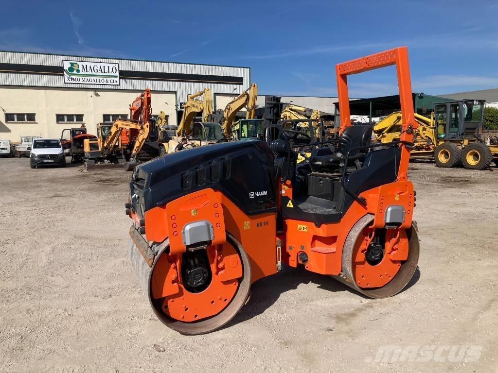 Hamm HD 14 VV Ikerdobos hengerek