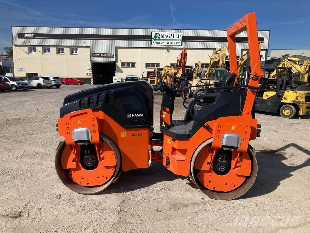 Hamm HD 14 VV Ikerdobos hengerek