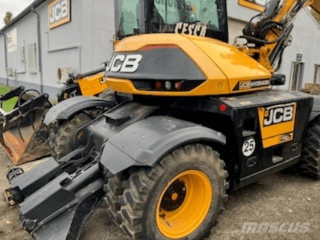 JCB Hydradig Gumikerekes kotrók
