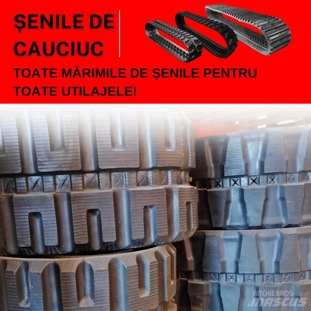  senile din cauciuc Lánctalpak, láncok és futóművek