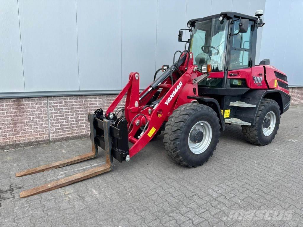 Yanmar V100 Gumikerekes homlokrakodók