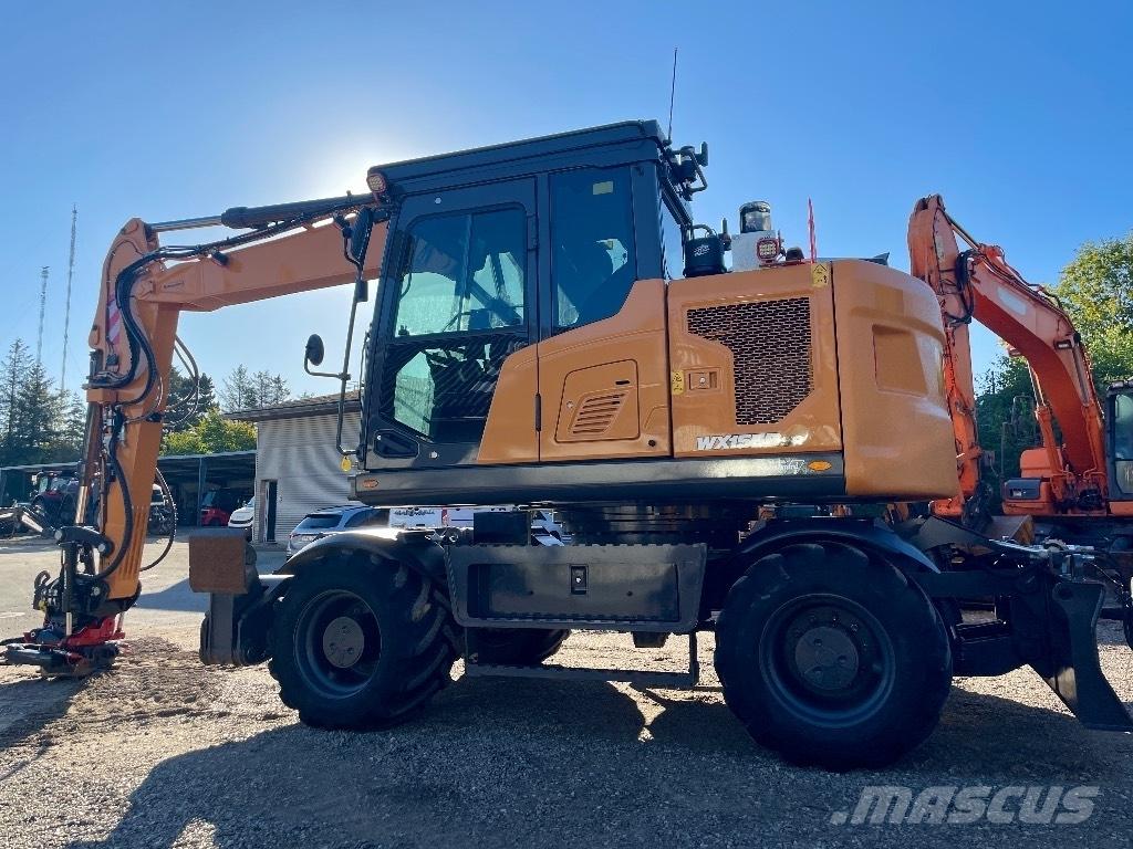 CASE WX 155 ESR Gumikerekes kotrók
