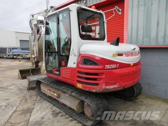 Takeuchi TB 290-2 Közepes (midi) kotrók 7 t - 12 t