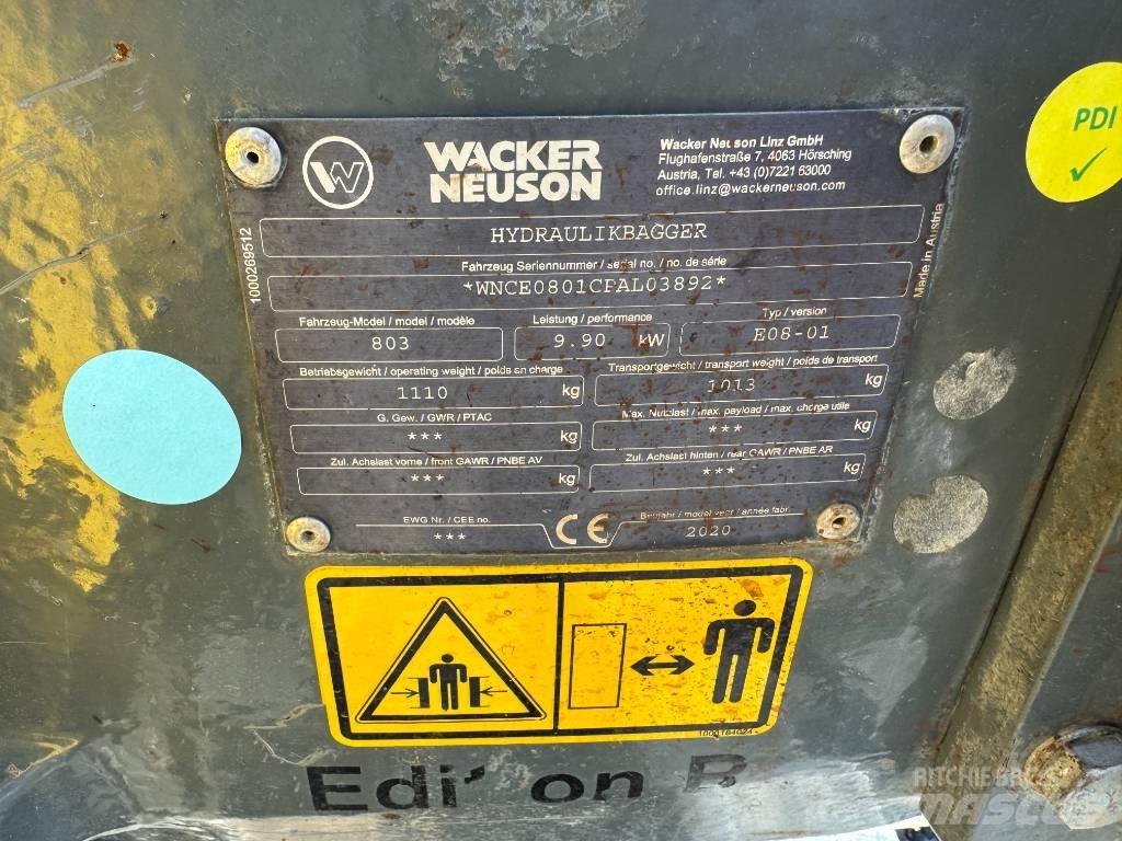Wacker Neuson 803 Lánctalpas kotrók