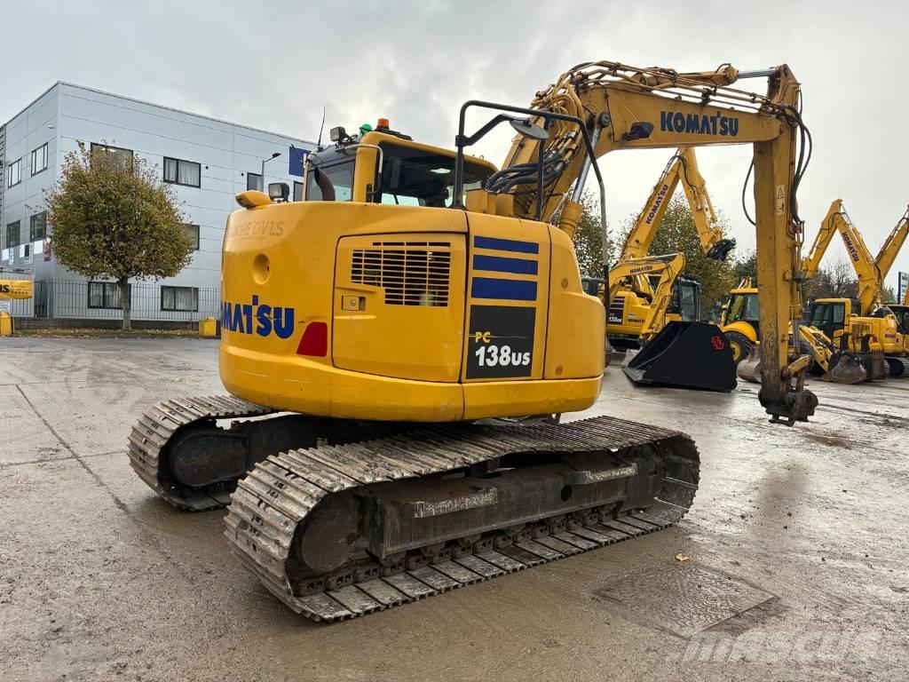 Komatsu PC138US-10 Lánctalpas kotrók