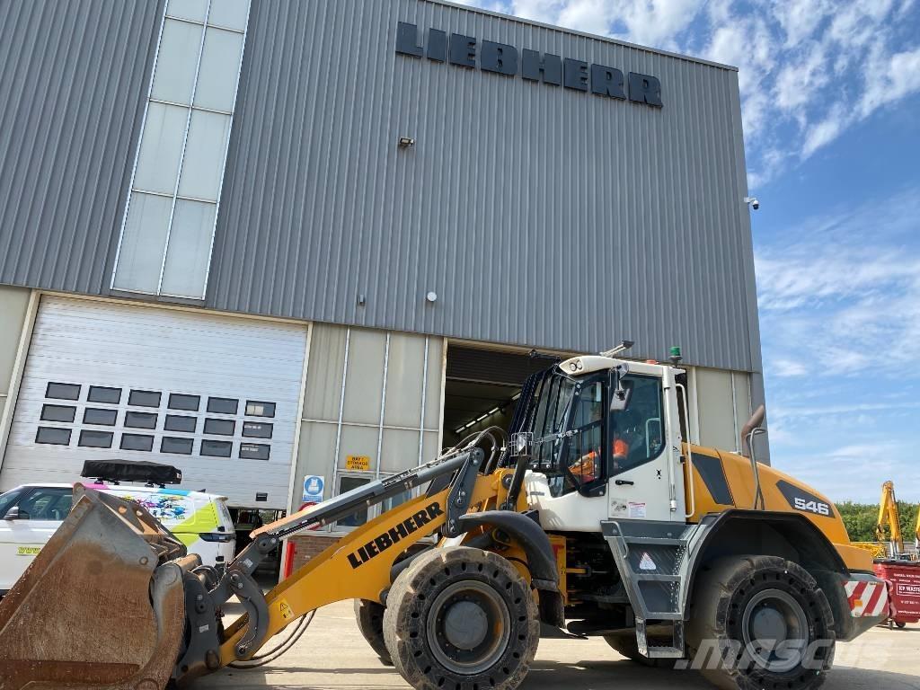 Liebherr L546 Gumikerekes homlokrakodók