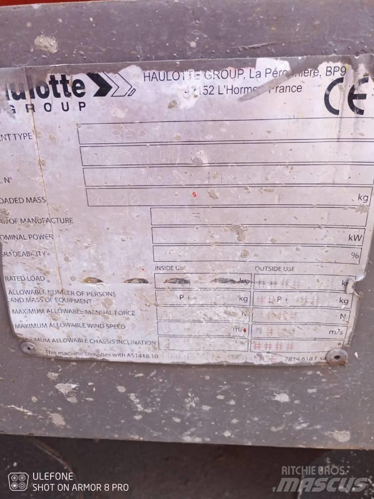 Haulotte Optimum  8 Ollós emelők