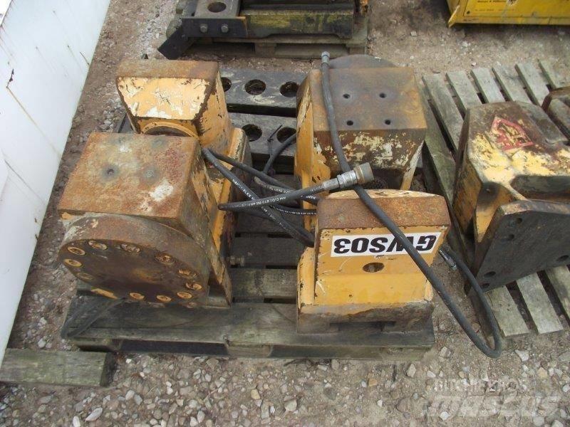 PVE 2 x 100T Cölöpfúró tartozékok és alkatrészek
