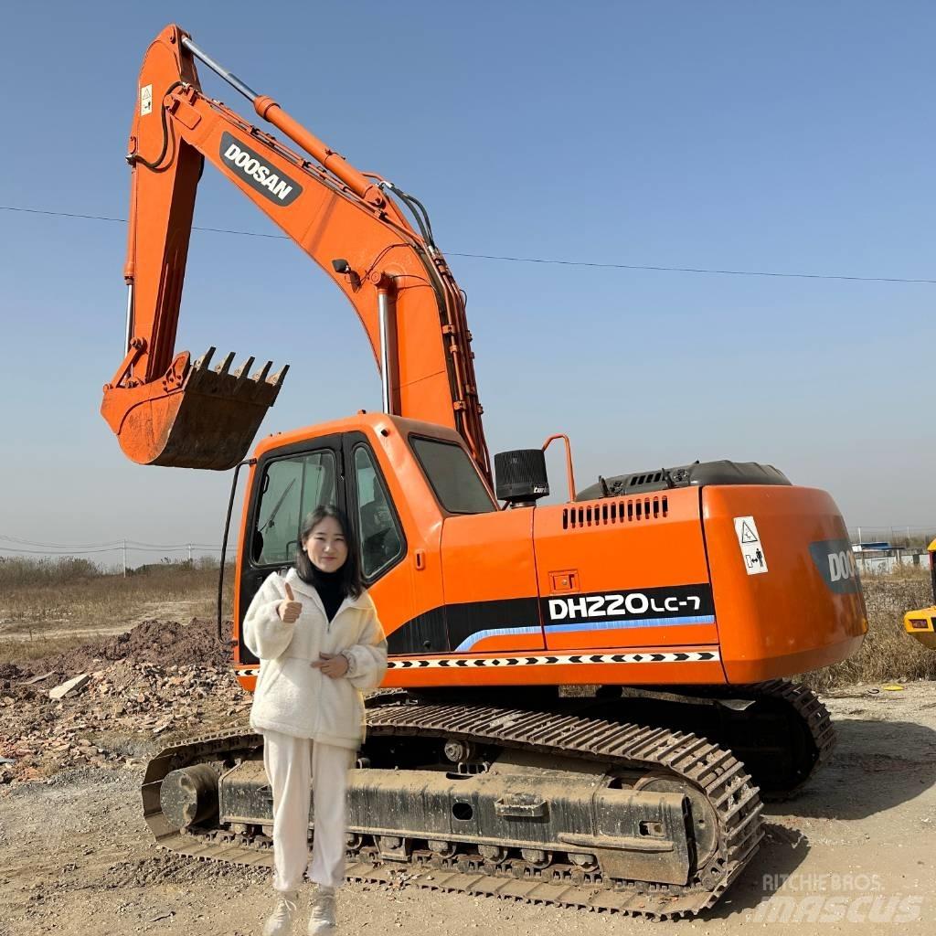 Doosan DH220LC-7 Lánctalpas kotrók