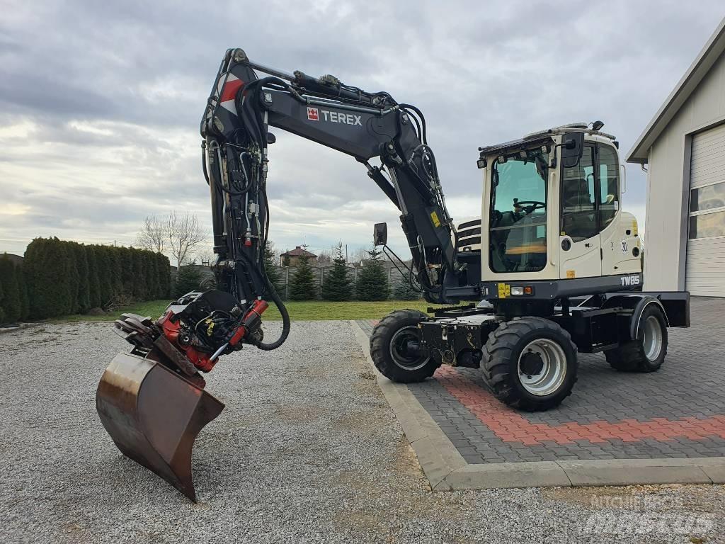Terex TW 85 Gumikerekes kotrók