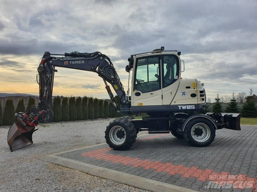 Terex TW 85 Gumikerekes kotrók