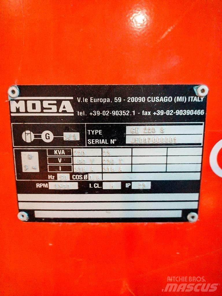 Mosa GE 220 S Dízel áramfejlesztők