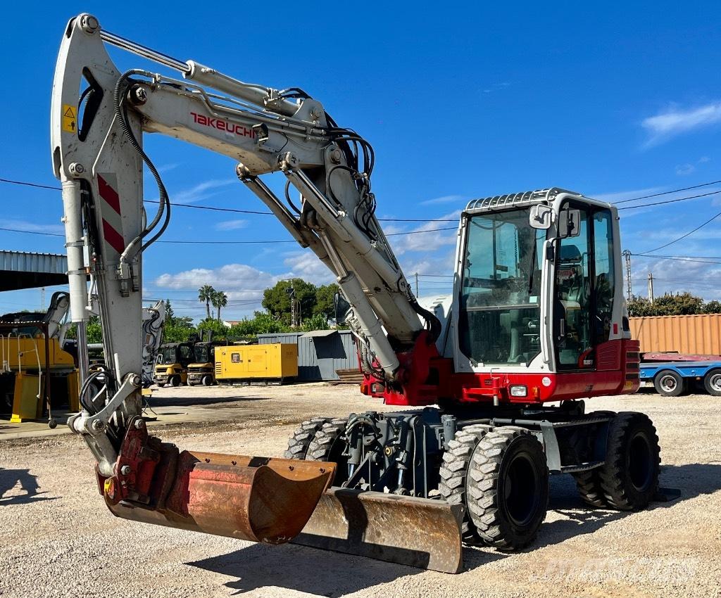 Takeuchi TB 295 W Gumikerekes kotrók