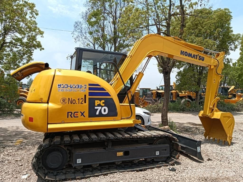 Komatsu PC 70 Lánctalpas kotrók