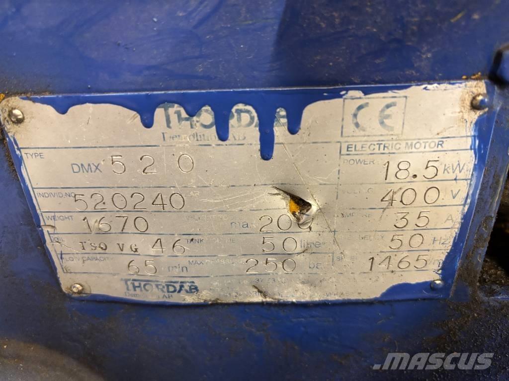  DMX 520 Bontásra használt kotrók