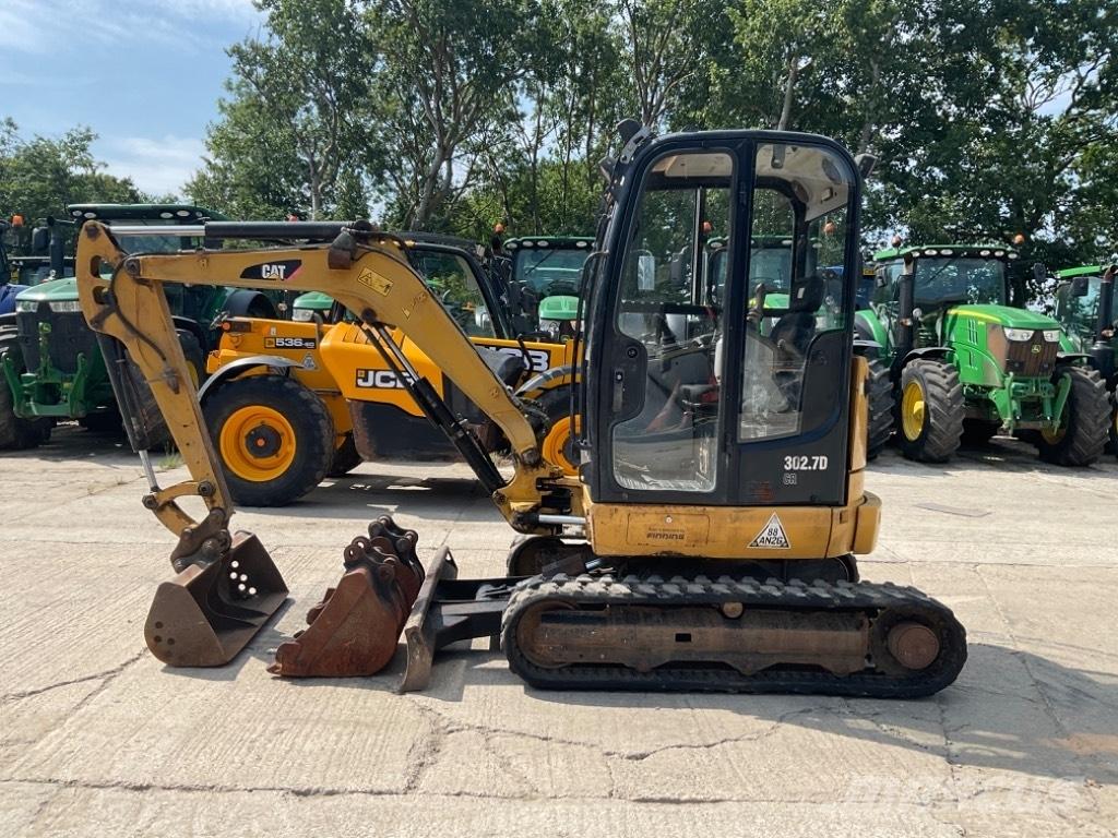 CAT 302.7 D CR Mini kotrók < 7t