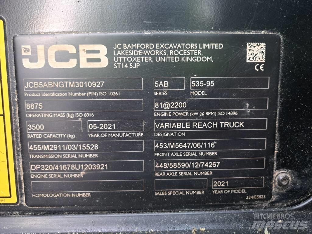 JCB 535-95 Teleszkópos rakodók