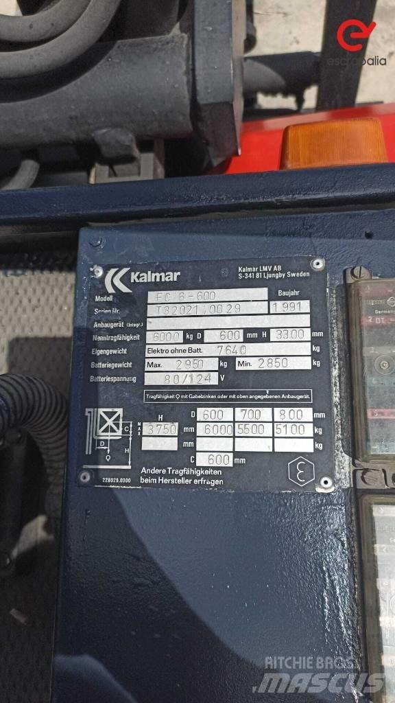 Kalmar ECL6-600 Elektromos targoncák